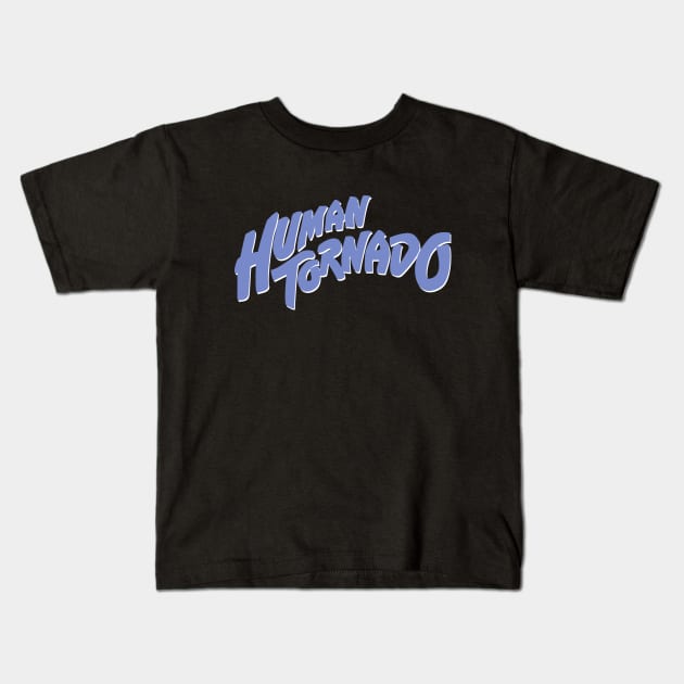 Human Tornado Kids T-Shirt by DV8Works